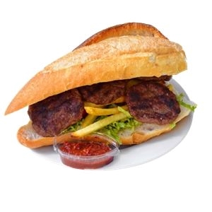 Ekmek Arası Köfte (Yarım)