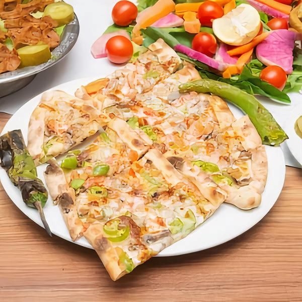 Mantarlı Kaşarlı Pide